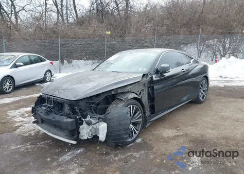 2019 Infiniti Q60 3.0T Luxe из США, поврежденный, VIN JN1EV7EL2KM290307
